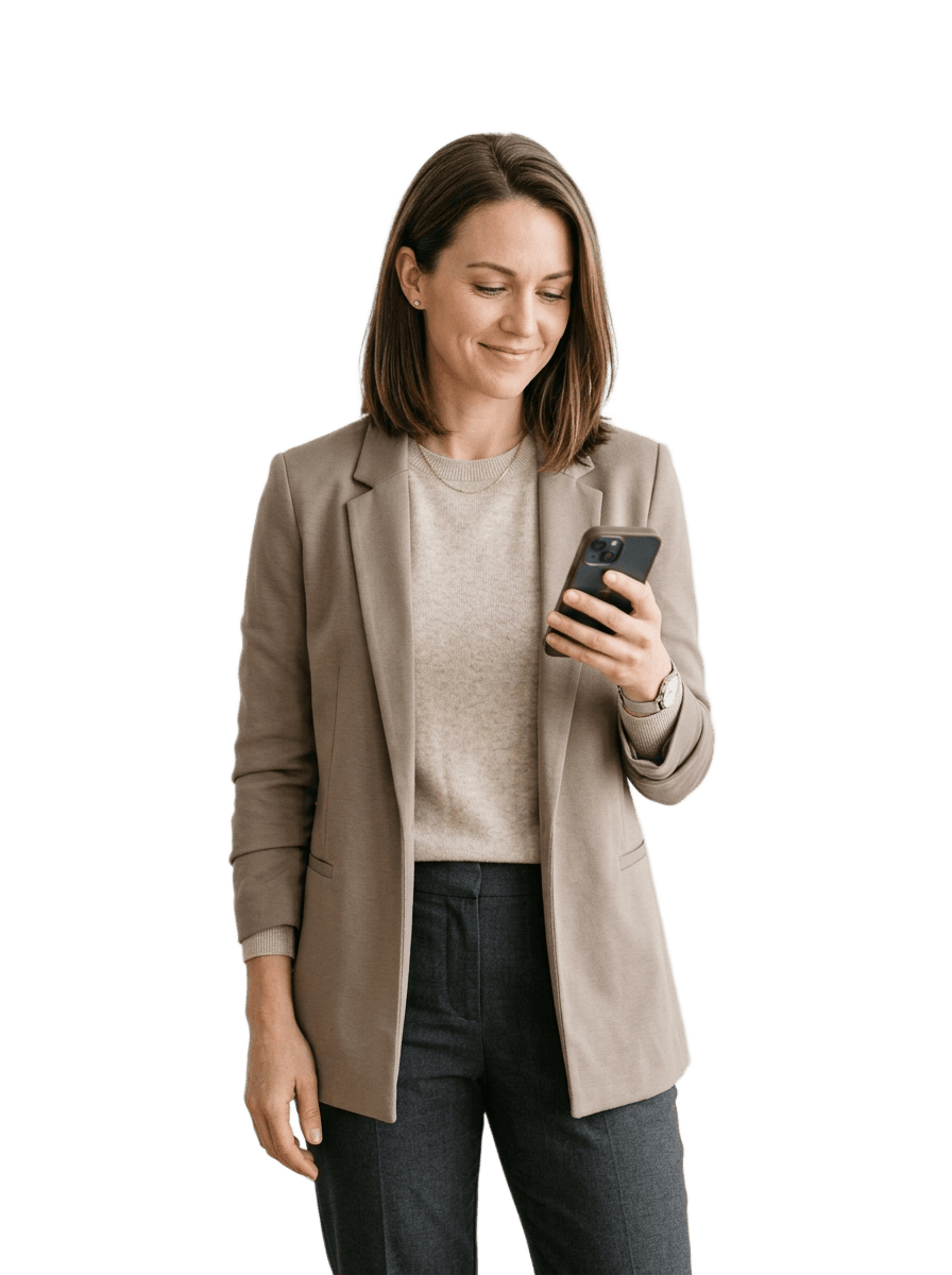Gestionnaire de conciergerie consultant ses arrivées du jour sur Kle Studio
